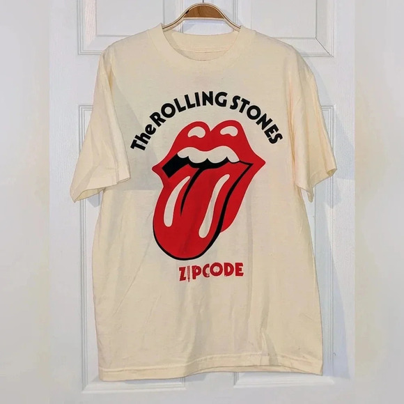 The Rolling Stones North America Tour 2015 T-Shirt ZIPCODE Graphic Tee‎ Size M - Picture 1 of 8